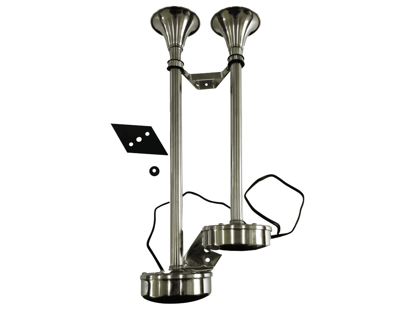 Marine Boat Hardware 12V SST Dual Trumpet Horn 256-04302-00