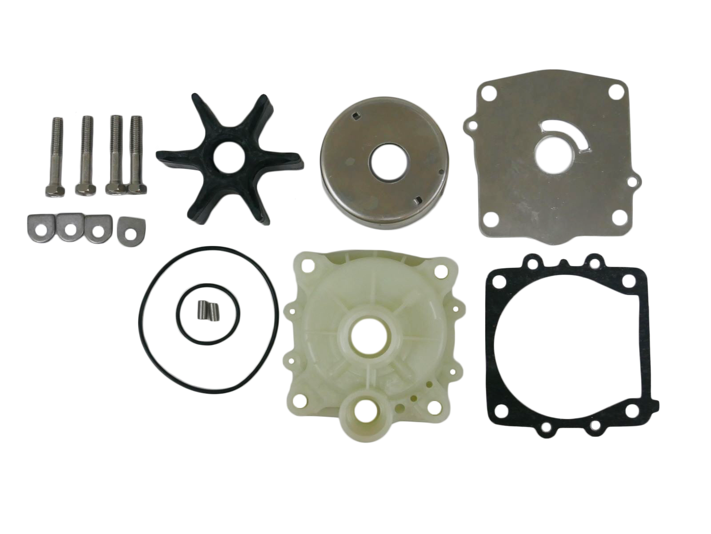 Yamaha 115-130HP Water Pump Impeller Repair Kit with Housing 6E5-W0078-00-00