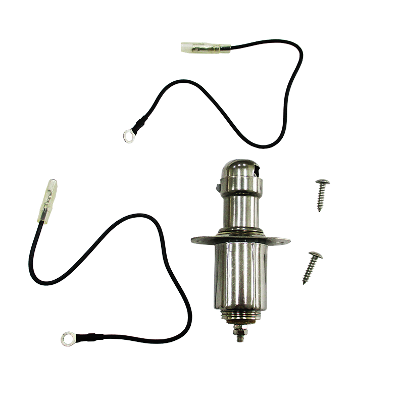 Marine Boat Hardware SST Chart Light with Cigarette Lighter 256-05101-00